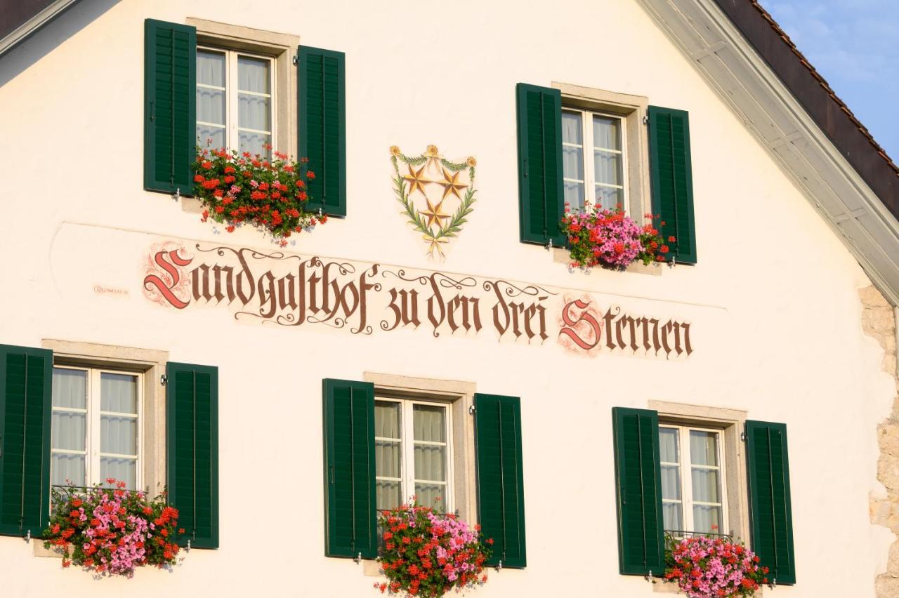 Landgasthof Zu Den Drei Sternen Brunegg ภายนอก รูปภาพ