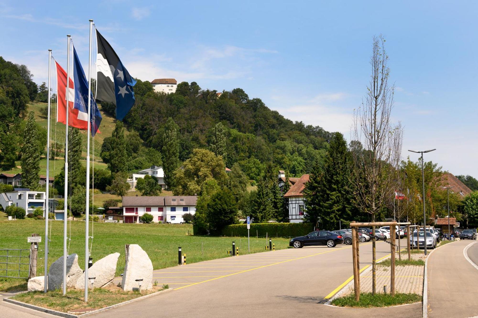 Landgasthof Zu Den Drei Sternen Brunegg ภายนอก รูปภาพ
